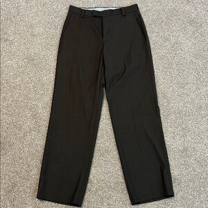 Haggar Men's Brown Dress Trousers